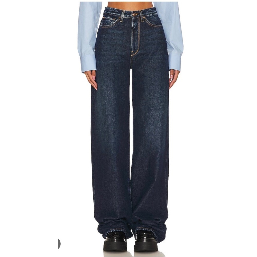 3X1 Flip Wide Leg Jeans in Hudson‎ Size 25 REVOLVE